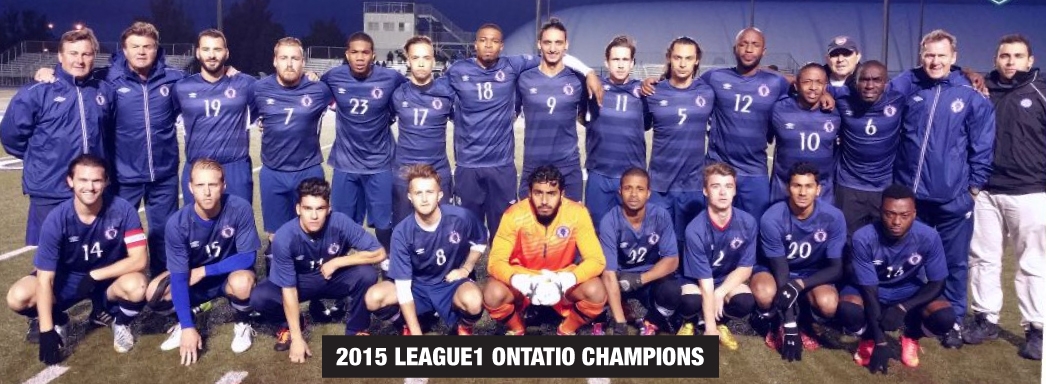 2015 League1 Ontario Champions